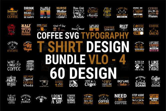 Coffee SVG Typography Bundle: A Designer’s Review