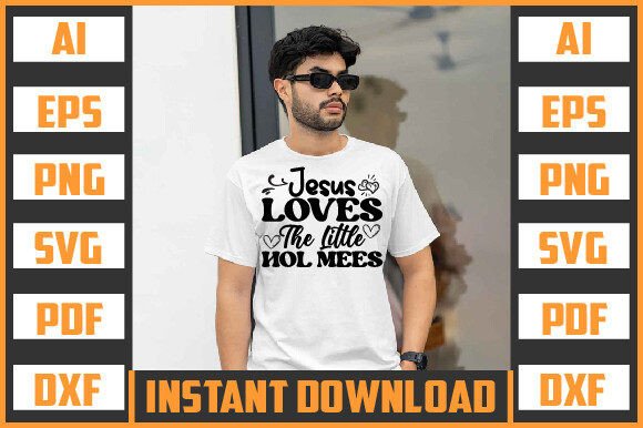 Reviewing JESUS LOVES the LITTLE HOL MEES SVG