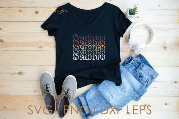 Reviewing Senior 2024 Layered Retro SVG for Embroidery