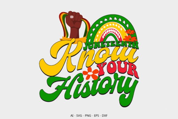 Reviewing the Black History Month SVG Bundle, Juneteen