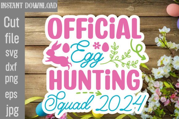 Reviewing the Egg Hunting Squad 2024 SVG for Embroidery