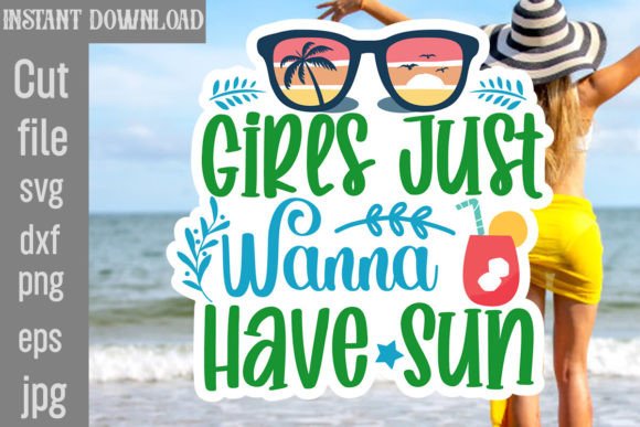 Reviewing the Girls Just Wanna Have Sun SVG for Embroidery