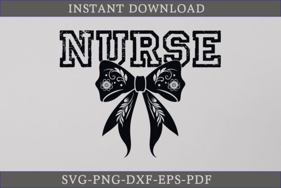 Reviewing the Halloween Nurse SVG Coquette Black Bow
