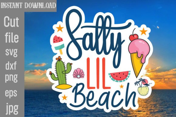 Salty Lil Beach SVG Cut File: A Designer’s Review